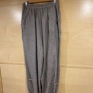 100% Linen Capris